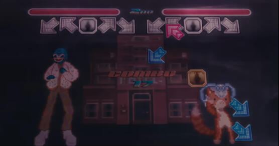 Appearance in the videoclip "Siempre que lo beso" by Miranda